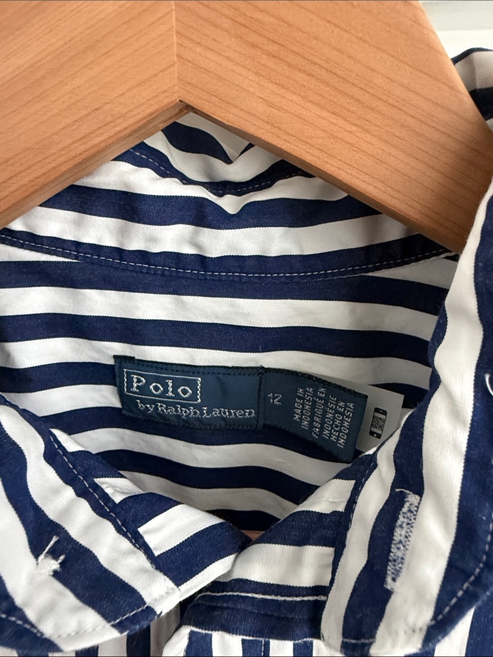 Polo Ralph Lauren oversized stripe button down shirt - Picture 4 of 6